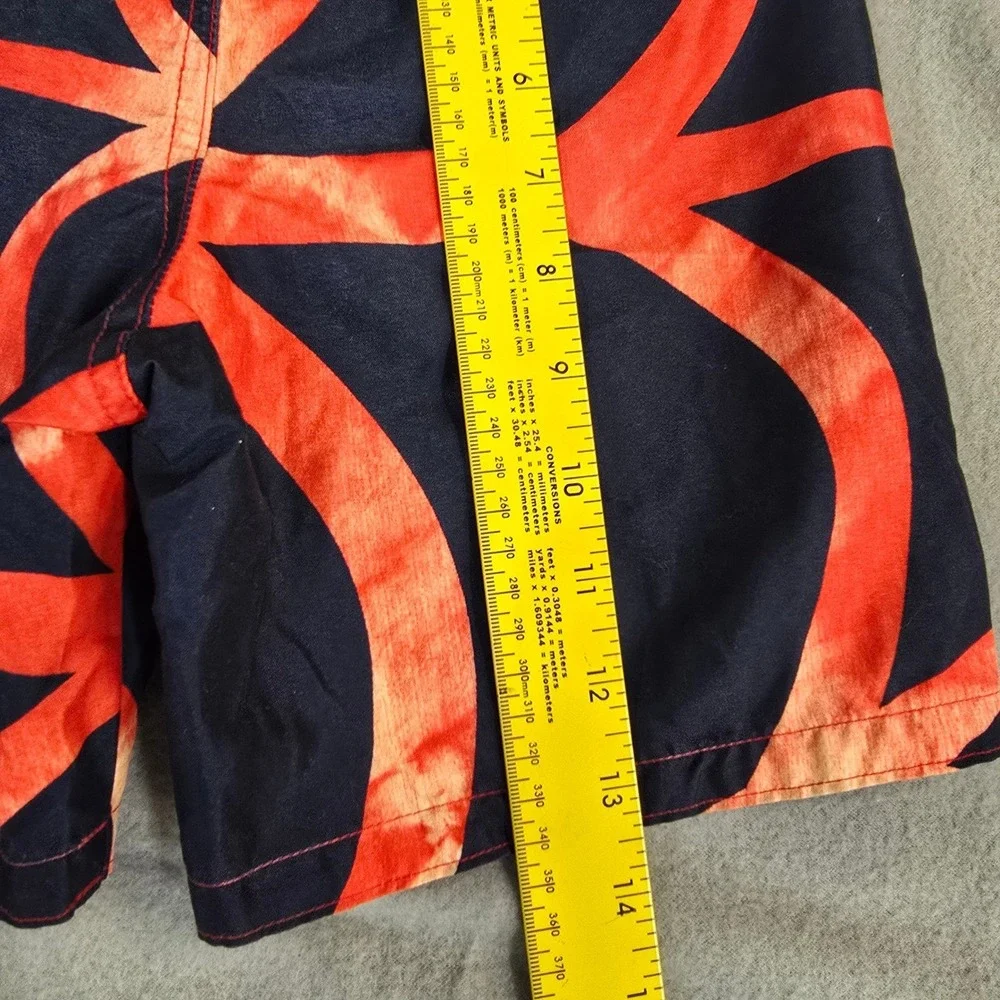 Marvel Spider-Man Boys Swim Trunks Red‎ Black Web Graphic Board Shorts Size 5/6